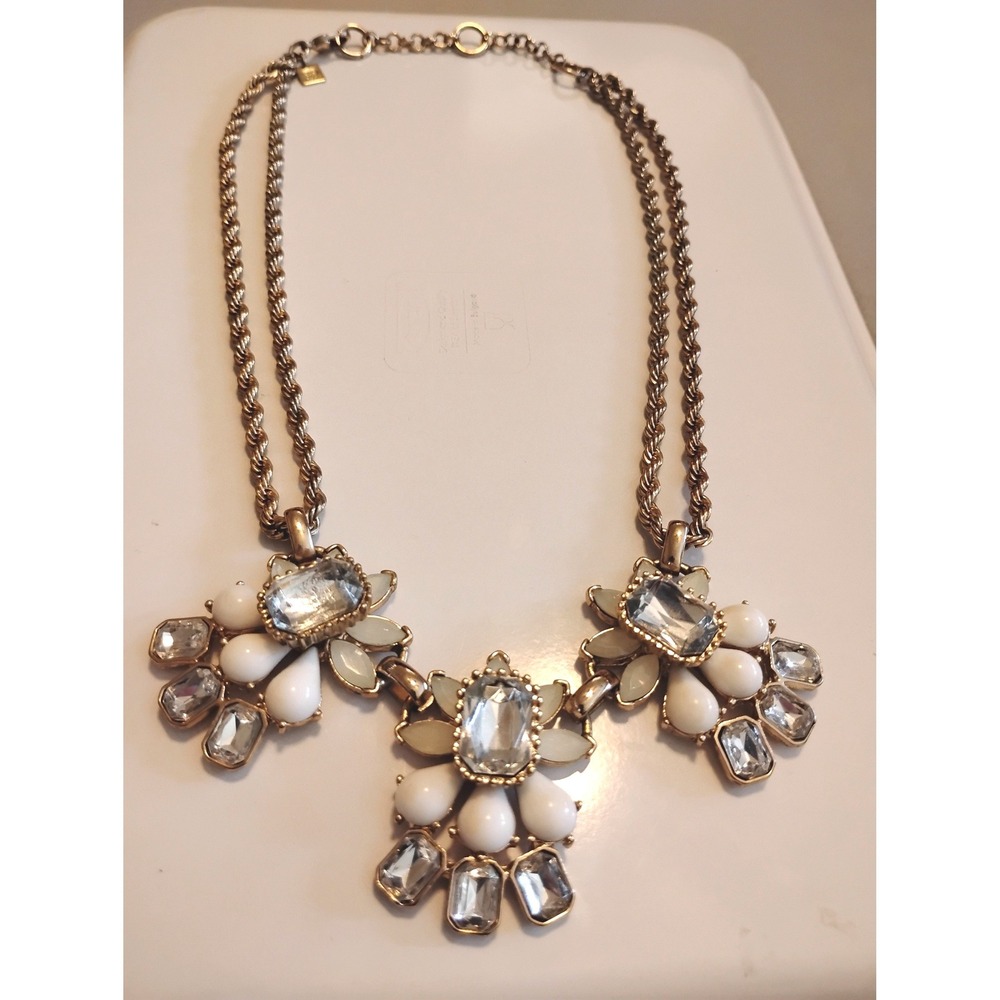 ❤️BANANA REPUBLIC vintage chunky statement necklace Whimsygoth indiesleeze Y2K